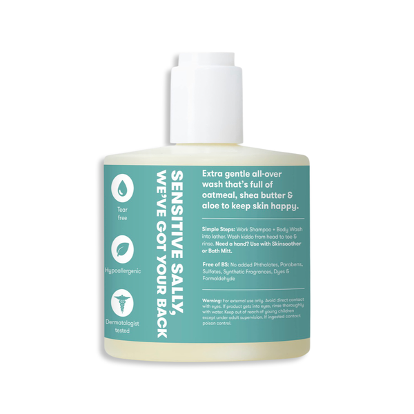 FridaBaby Head Shoulders Knees & Toes Shampoo + Body Wash